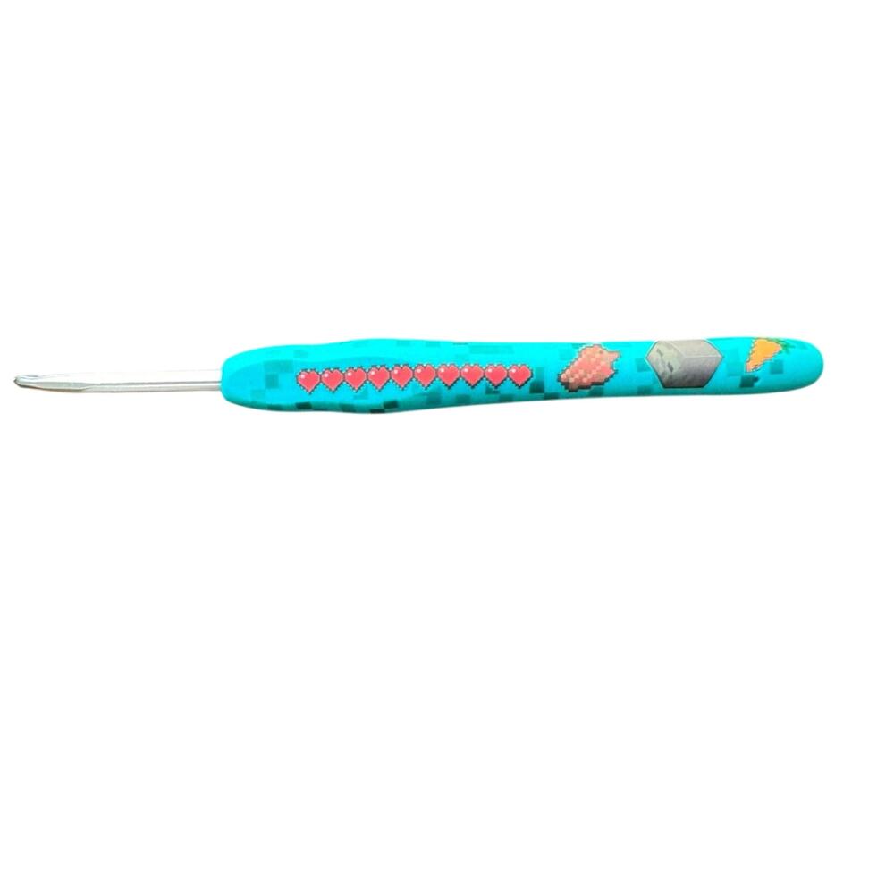 *Never Used* The Wooble Minecraft Zombie Collectible Custom Crochet Hook